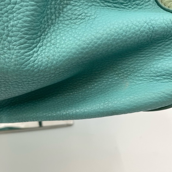 Mimco leather shoulder bag purse Retro Y2K - Picture 14 of 15